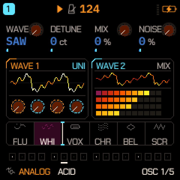 Pocket GammaWave (GW-1) 3D Solar Hearth Wavetable & Wraith Ribbon